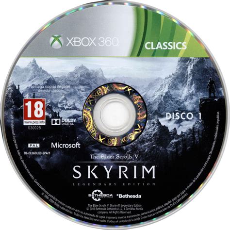 The Elder Scrolls V Skyrim Legendary Edition Xbox Box
