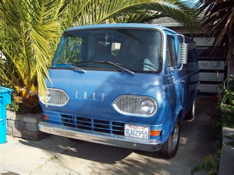 1966 Ford Econoline Extended Cargo Van Classic Ford E Series Van 1966