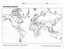 12 Best Images of World Geography Map Skills Worksheet - World Map ...