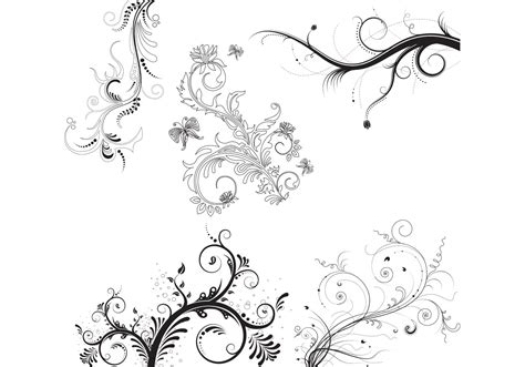 5 Floral Ornaments Download Free Vector Art Stock Graphics And Images