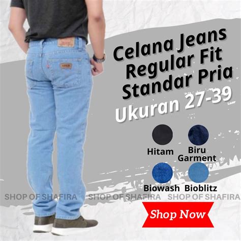 Jual Celana Levis Pria Sepan Jins Jeans Panjang Cowok Celana Jean Standar Regular Fit Cowo