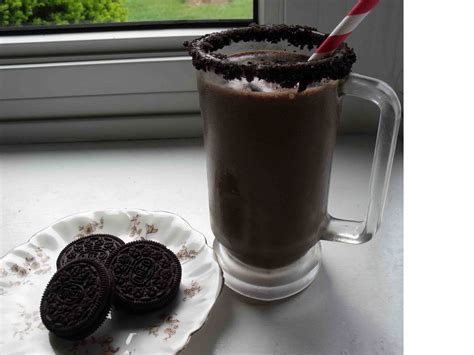 Mocha Milkshake With Oreos Chocolateparty Cindys Recipes And Writings