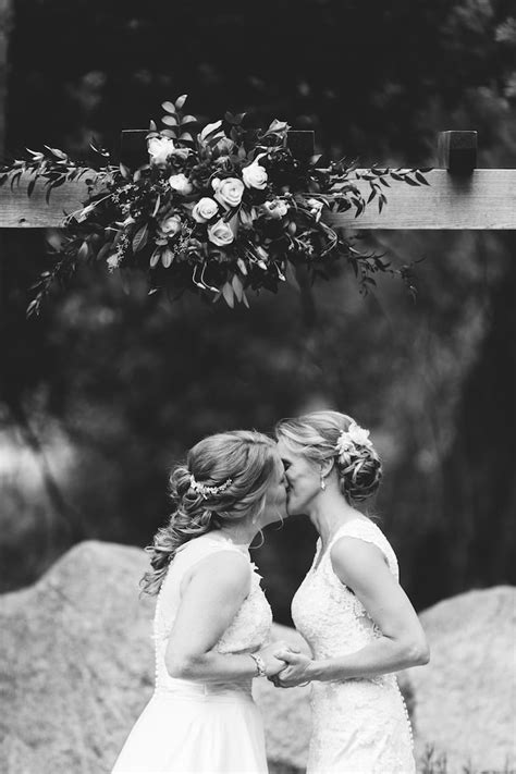 Two Brides In Lace Wedding Photography Boulder Co From The Hip Photo