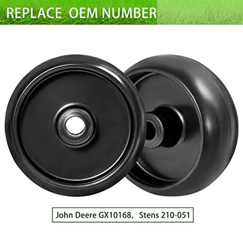 Otdspares Replaces John Deere Gx10168，stens 210 051 Plastic Deck Wheel