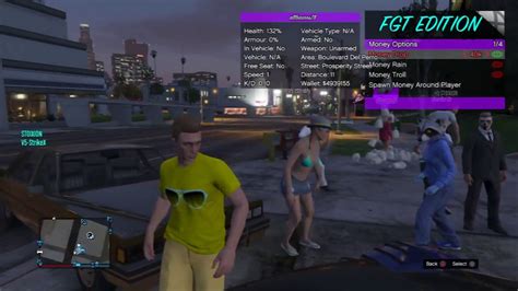 The menyoo pc design improves a single player's overall experience in the story mode of gta 5. Gta Mod Menu Xbox One / Gta Online Mod Menu Impulse ...