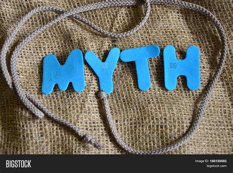 Word Myth On Abstract Image And Photo Free Trial Bigstock