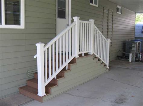Above Custom Mobile Home Type Steps Which Can Built Kelseybash Ranch