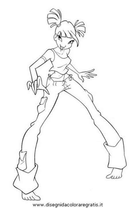Disegno Winx Musa Personaggio Cartone Animato Da Colorare My Xxx Hot