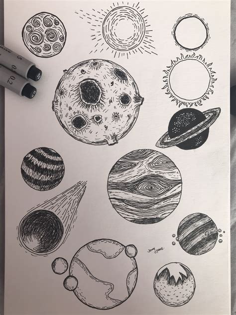 The Best 5 Cool Drawings Planets Inimageexistjibril