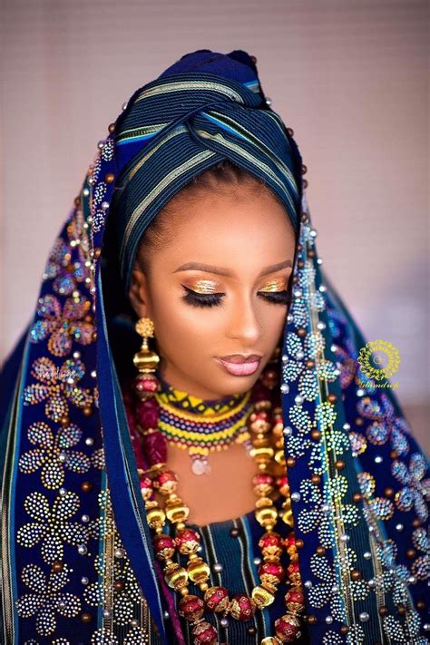 We Cant Get Enough Of The Work Of Art On This Fulani Bridal Inspo Hausa Bride Hausa Wedding