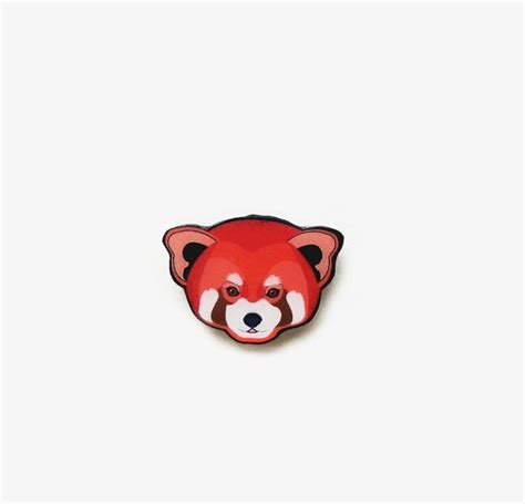 Red Panda Pin ♥handmade♥ Packaging The Pin Will Arrive In A Cute