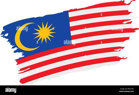 Malaysia Flag Vector Illustration Stock Vector Image And Art Alamy