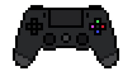 Ps4 Controller Pixel Art By Amaniness On Deviantart P
