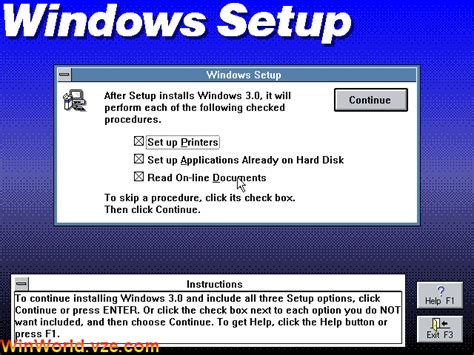 Winworld Windows 30 31 30