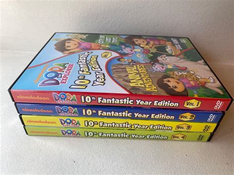 Childrens Dvd Dora The Explorer 10th Fantastic Year Edition Vol 1
