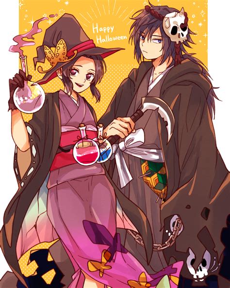 Halloween Shinobu X Giyuu Rkimetsunoyaiba