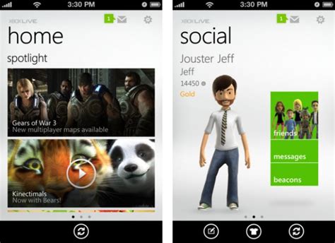 Xbox Live Iphone And Android App Revamped
