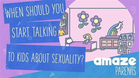 When Should You Start Talking To Kids About Sexuality Youtube