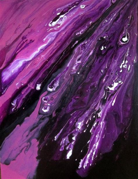 Abstract Original Painting Purple Art Purple Abstract Purple Love