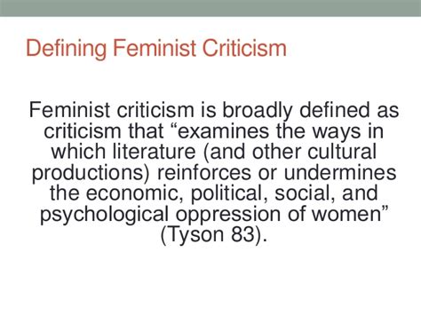 Brief Introduction To Feminism