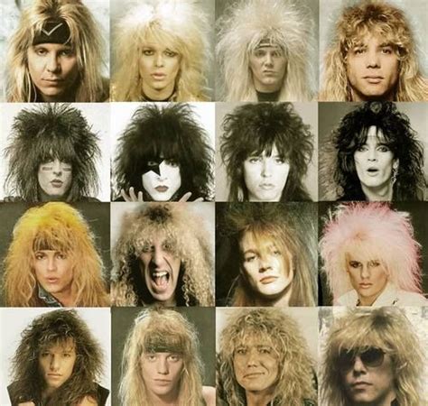 Singers Of The 80s Hair Metal Bands Hairy Glam Metal Pinterest
