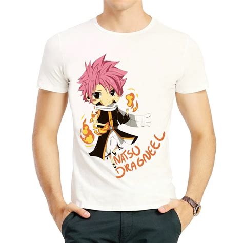 Buy Fairy Tail T Shirt Fashion Short Sleeve White O