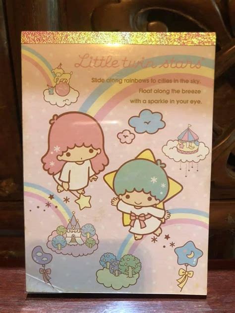 Sanrio Little Twin Stars Memo Pad Hobbies And Toys Stationary And Craft