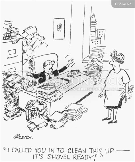 Office Cleaner Cartoons And Comics Funny Pictures From Cartoonstock