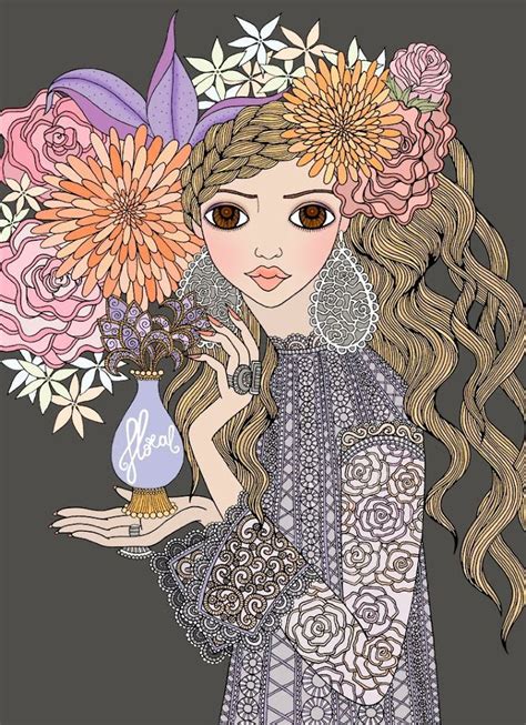 Mariya Paskovskys Fragrant Illustrations Jen Vaughn Artist Agency