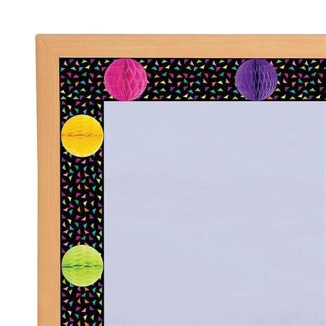 Tkm Creativity 3d Confetti Classroom Bulletin Board Borders Educational