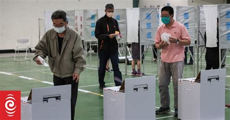 Voting Begins In Taiwans Critical Elections Watched Closely By China