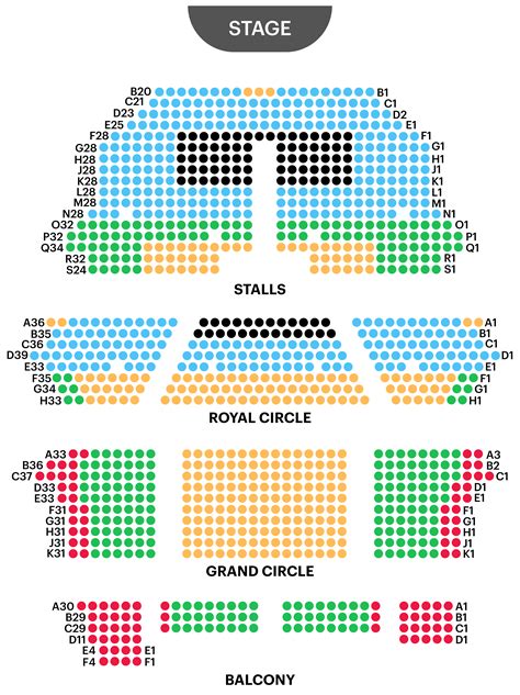 Joan Sutherland Theatre Seating Plan