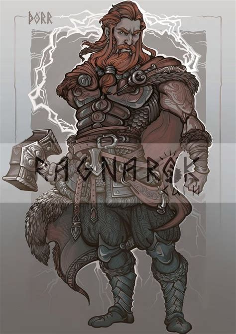 Character Card6 Thor By Sceith On Deviantart Thor