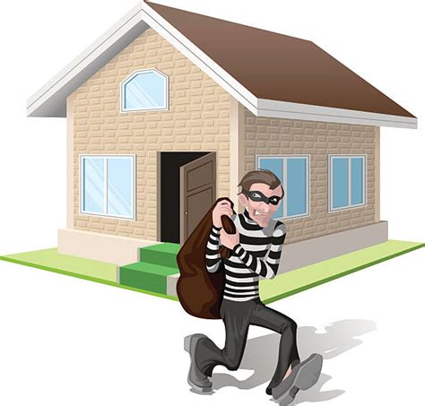 Thief House Illustrations Royalty Free Vector Graphics And Clip Art Istock