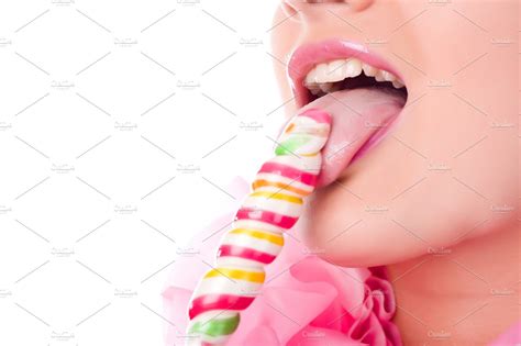 Colored Lollipop High Quality Food Images ~ Creative Market