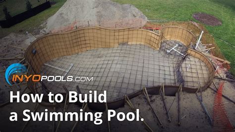How To Build A Swimming Pool Youtube
