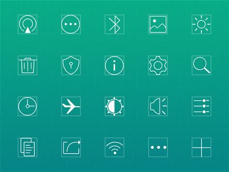 Download This Settings Line Icons For Free