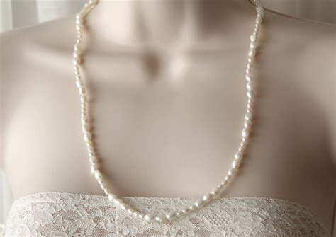 Cultured Baroque And Seed Pearl Necklace Cynthias Attic Direct