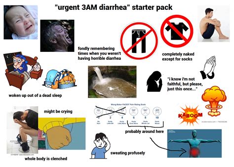 Urgent 3 Am Explosive Diarrhea Starterpack Rstarterpacks