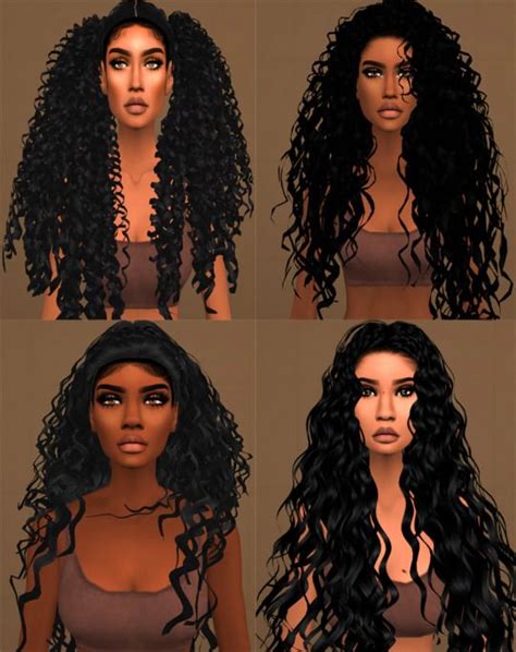 51 Best Sims 4 Afro Hair Images On Pinterest Sims Cc Sims Hair And