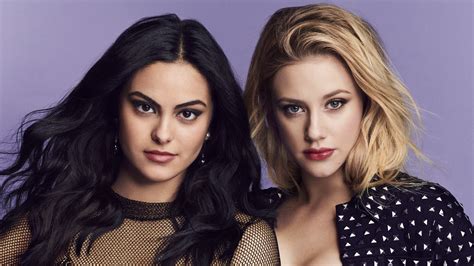 riverdale stars lili reinhart and camila mendes on sex love and archie s music
