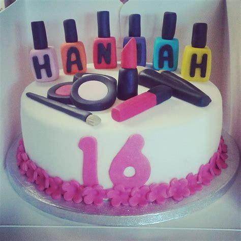 How to make a speech on a birthday cake. Make Up Themed 16th Birthday Cake | Выпечка