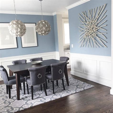 Benjamin Moore Nimbus Grey Dining Room Interiors By Color