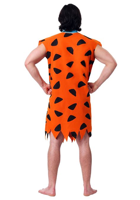 Men S Plus Size Fred Flintstone Costume Caveman Halloween Costume