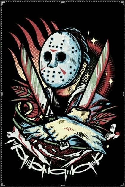 Pin By Cesar Sanchez On Voorhees Horror Art Horror Movie Art Horror