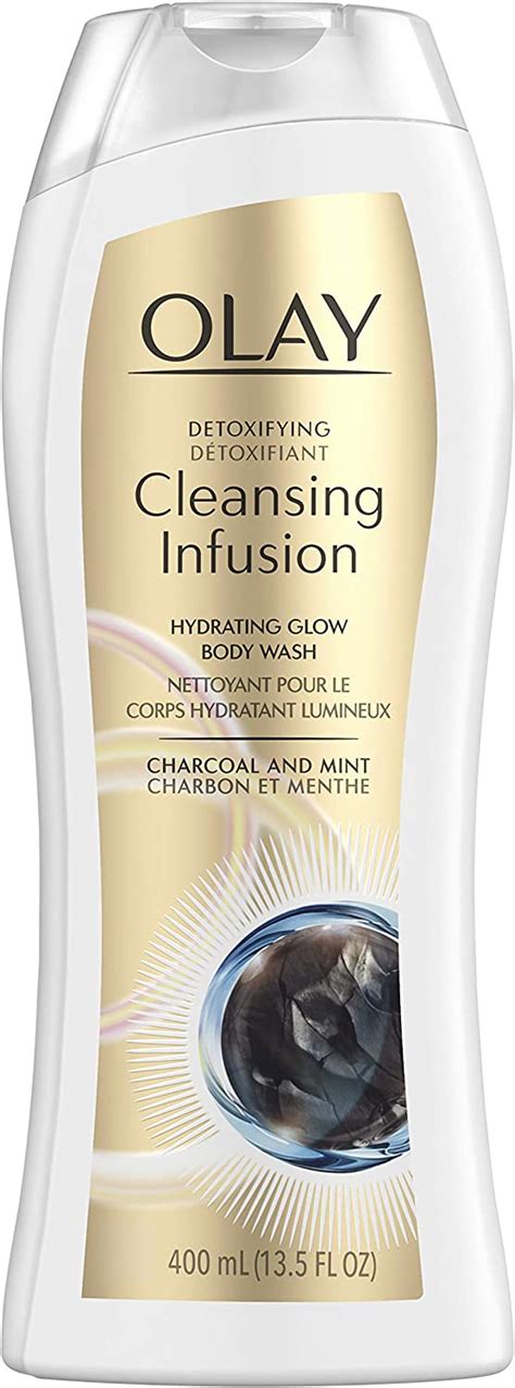 Olay Cleansing Infusion Body Wash Charcoal Mint 400ml Amazonca