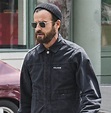 Justin Theroux in New York in an Eazy-E t-shirt