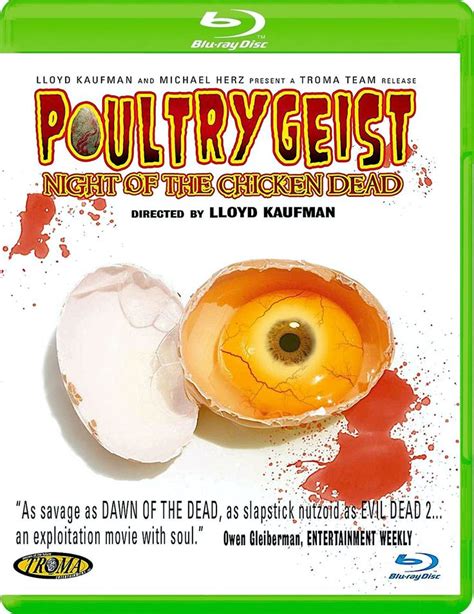 Poultrygeist Night Of The Chicken Dead Blu Ray Troma Exploitation Movie Blu Ray Blu