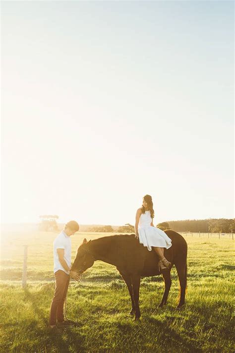 A Romantic Farm Engagement Shoot