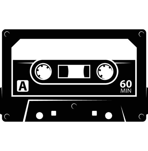 Cassette Tape 2 Album Audio Recording Media Record Music Vintage Retro